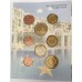 MALTA 2004 . EURO SPECIMEN PATTERN SET . COMPLETE OF 8 COINS